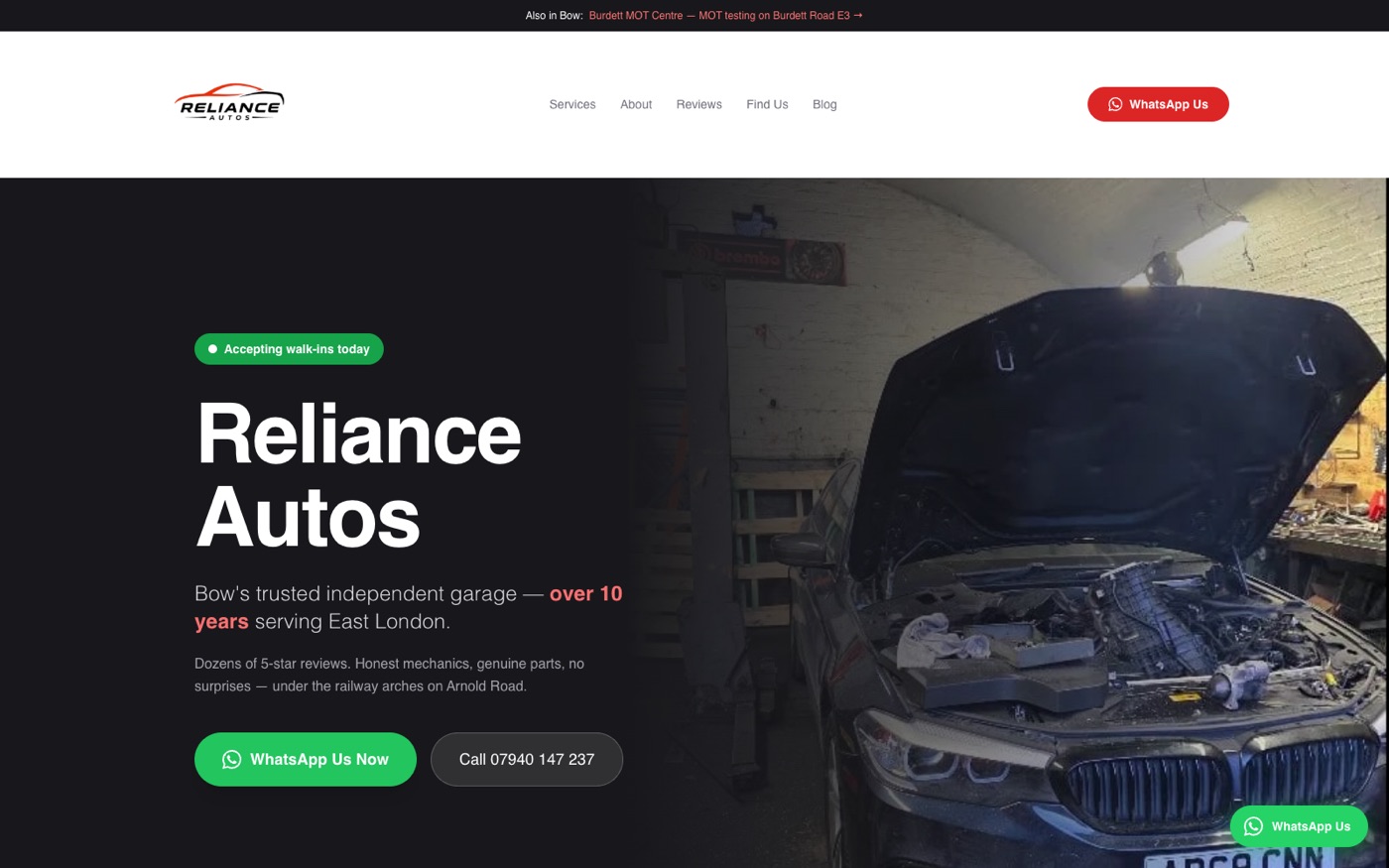 Reliance Autos